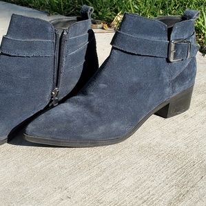 Blue Buckle Booties / Boots